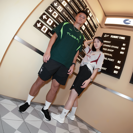 TLSS OFFPITCH 通気性のあるスポーツショーツ