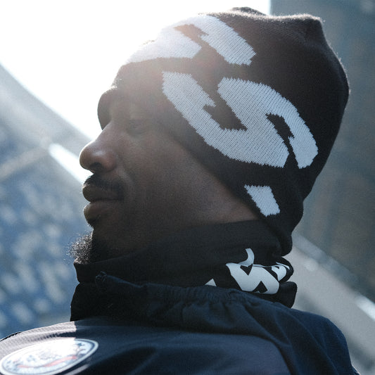 TLSS 白黑ビ一ニ一帽