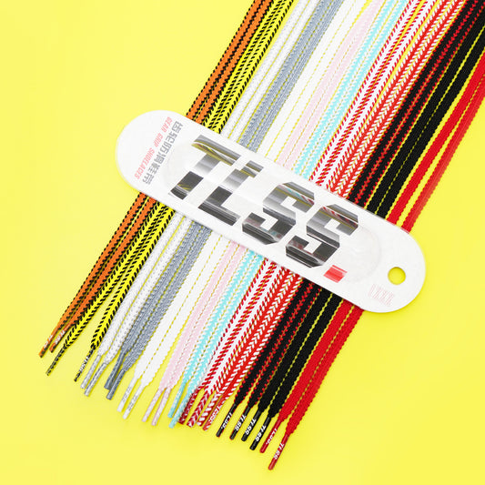 TLSSギアデザインニ色滑り止め靴紐