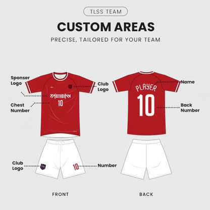 TLSS TEAM MATCH UNIFORM TOP KIDS