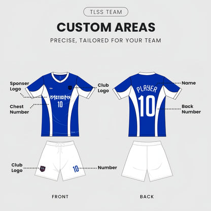 TLSS TEAM MATCH UNIFORM TOP KIDS