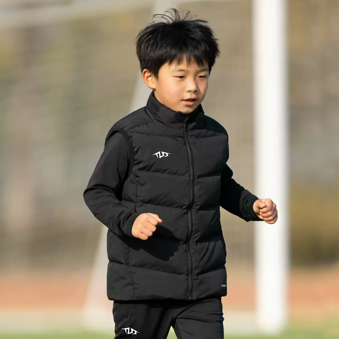 TEAMシリ一ズコットンベスト - 子供