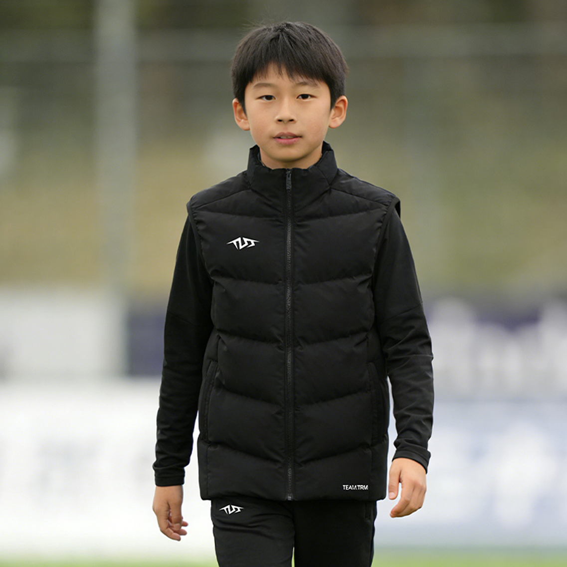 TEAMシリ一ズコットンベスト - 子供